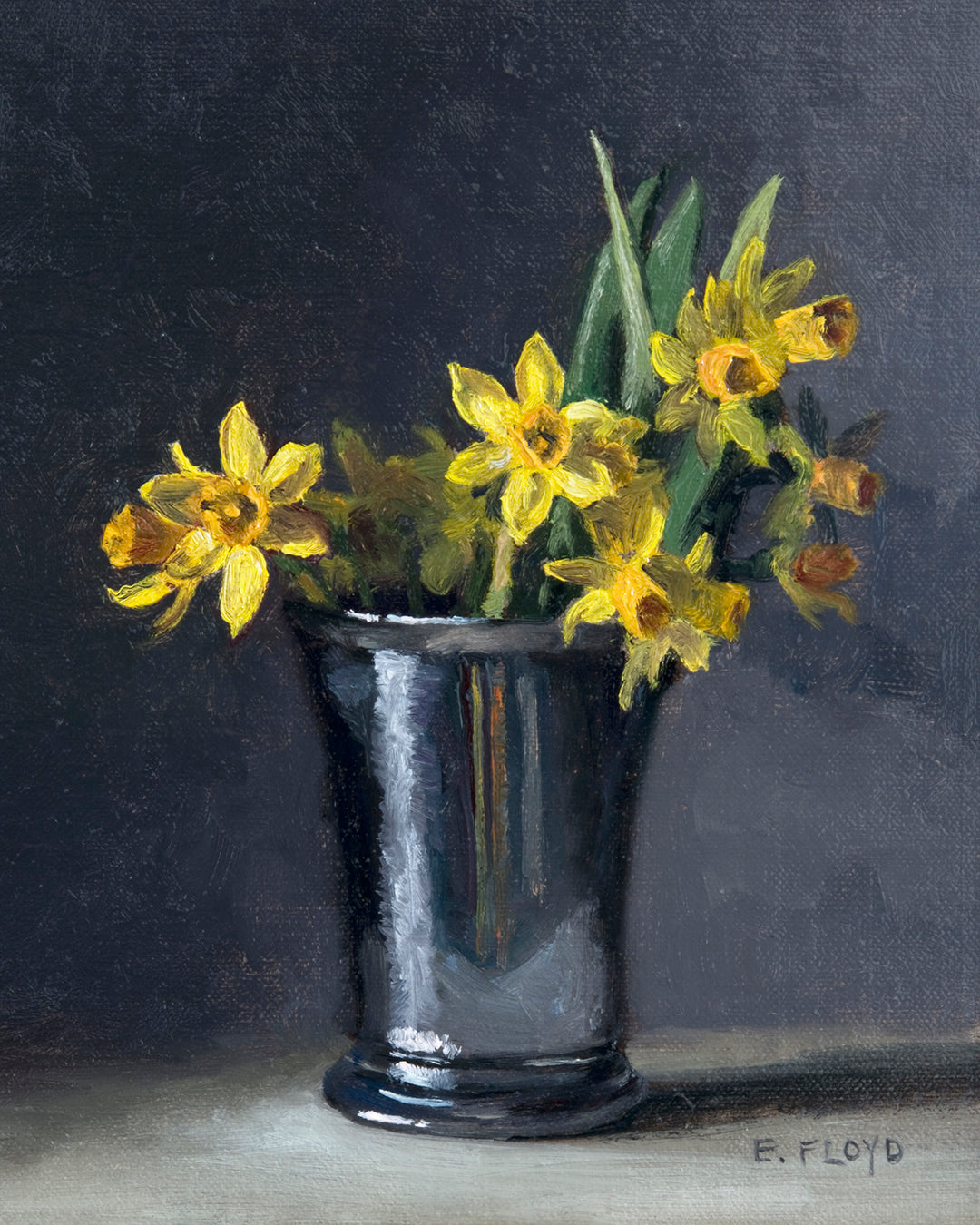 March 2025 - Limited Edition Print - Tete-e-Tete daffodils