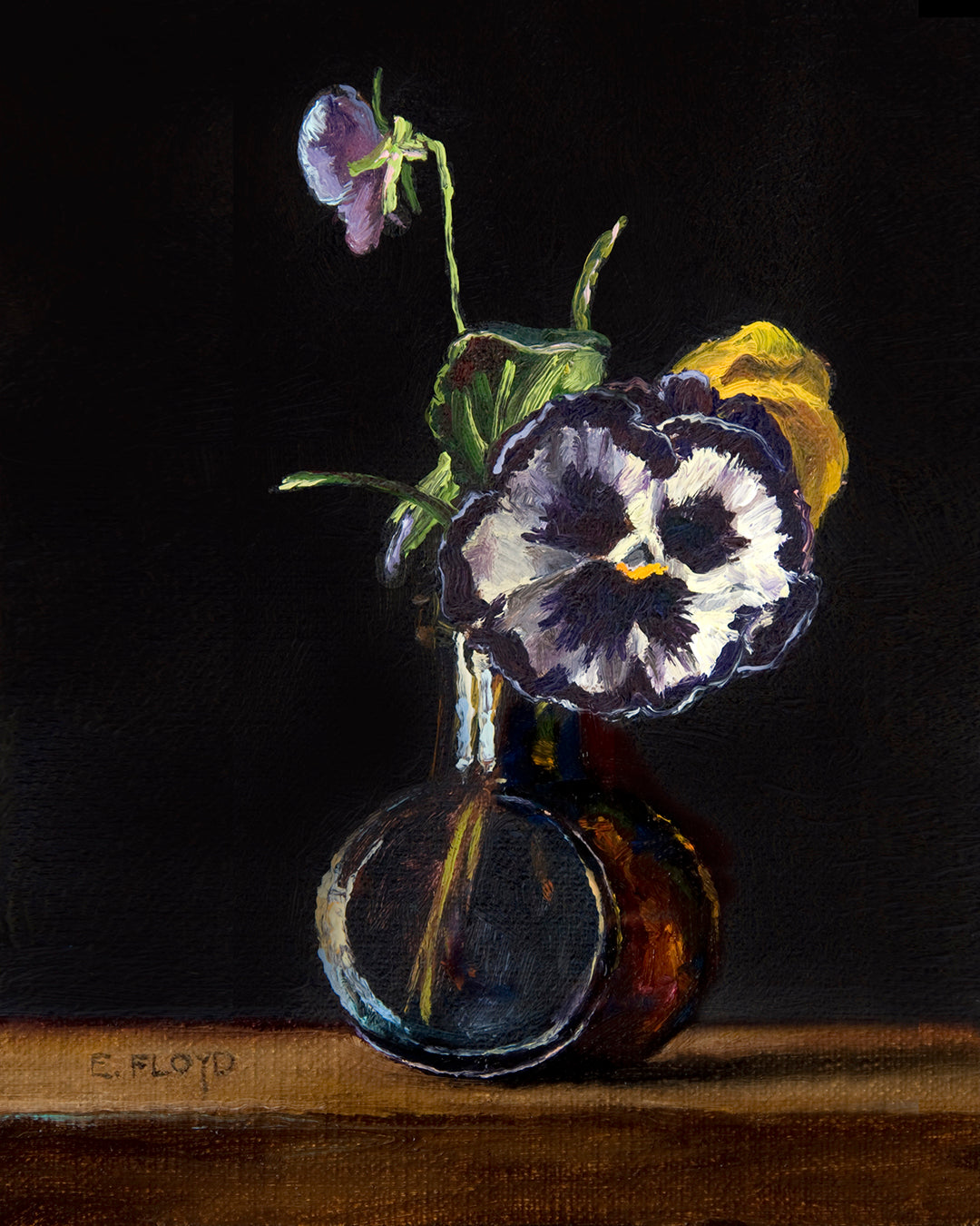 November 2024 - Limited Edition Print - Pansies