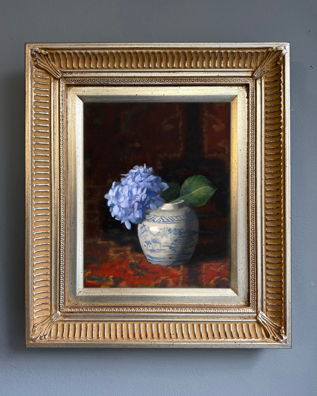 January 2026 - Limited Edition Print - Hydrangea in Ginger Jar