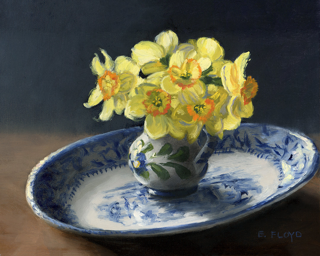 March 2026 - Limited Edition Print - Backlit Daffodils