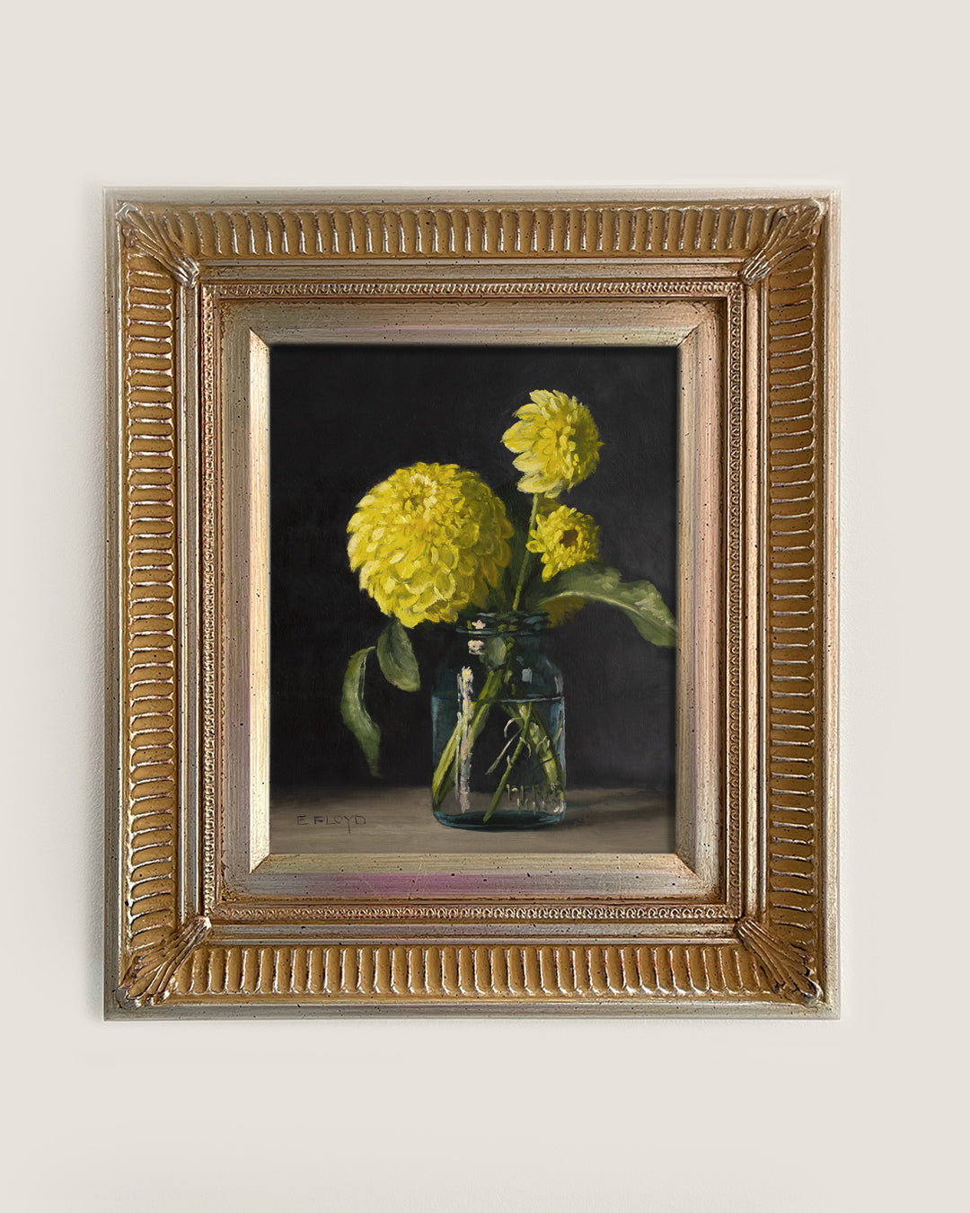 July 2026 - Limited Edition Print - Yellow Dahlias