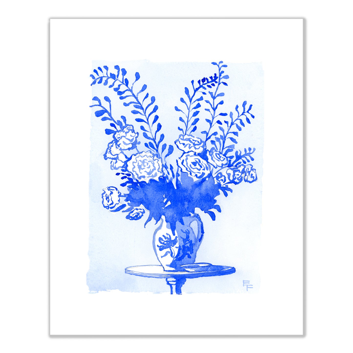 Lush Bouquet Fine Art Print on Paper