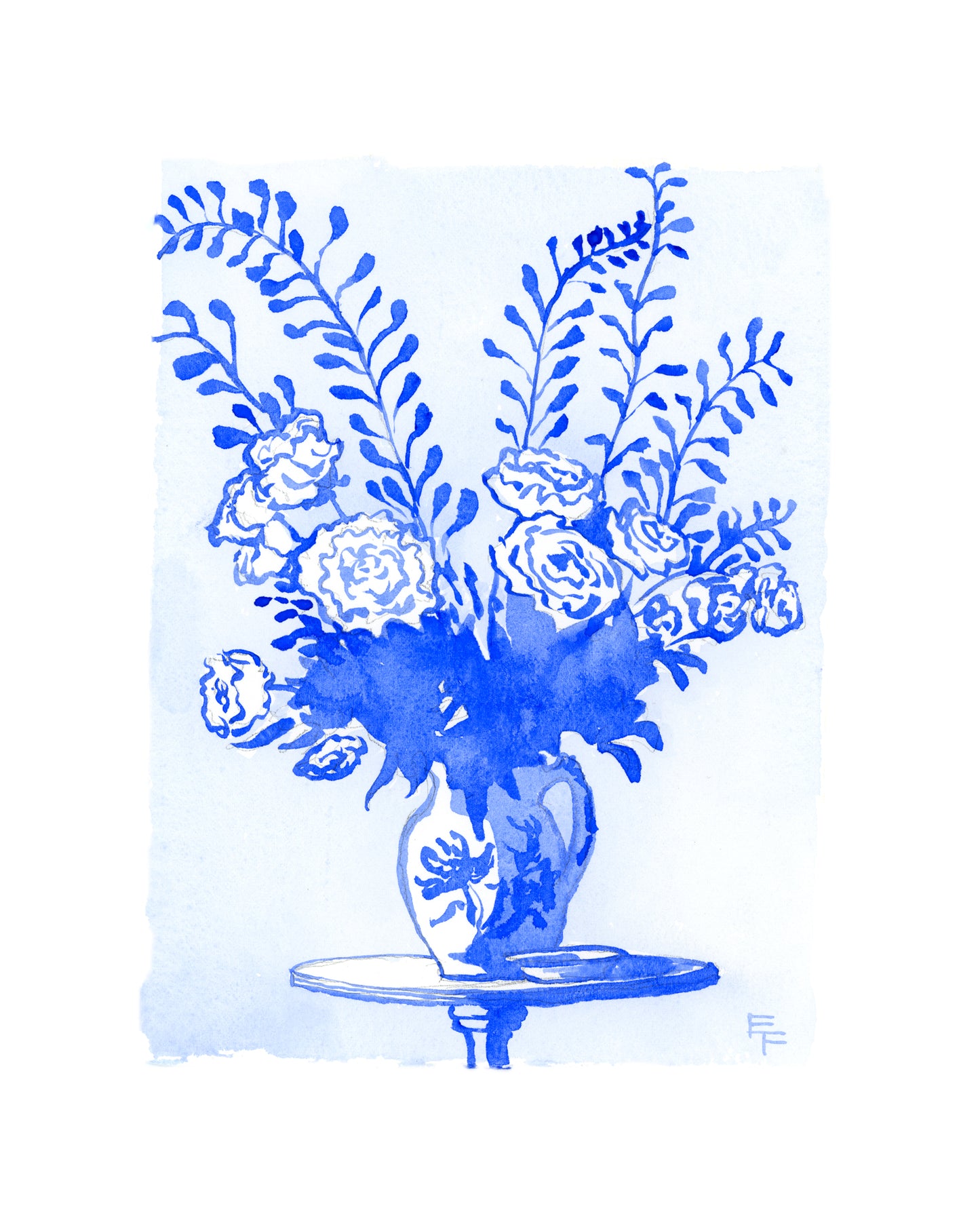 Lush Bouquet Fine Art Print on Paper