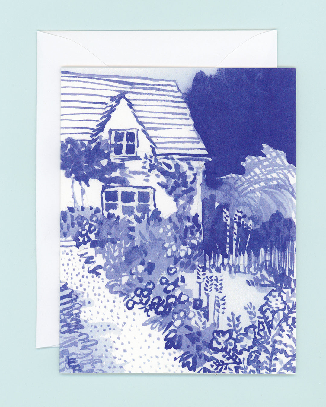 English Garden Greeting Card