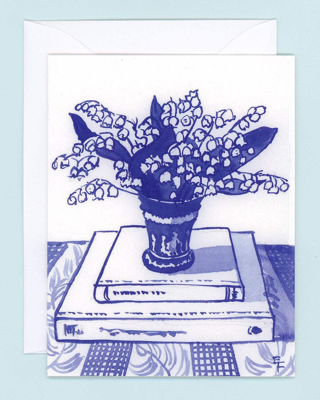 Lily of the Valley Greeting Card