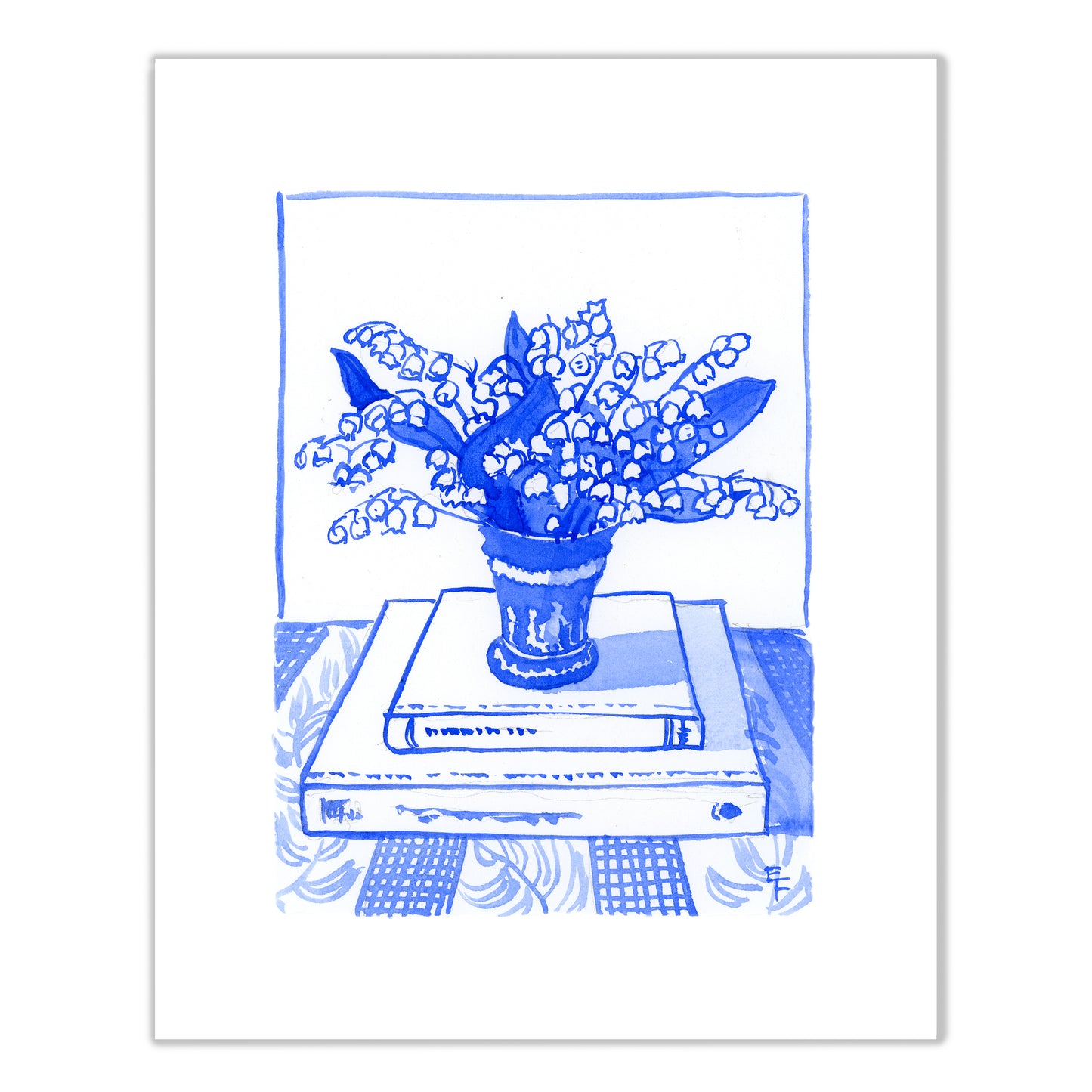 Lily of the Valley Fine Art Print on Paper