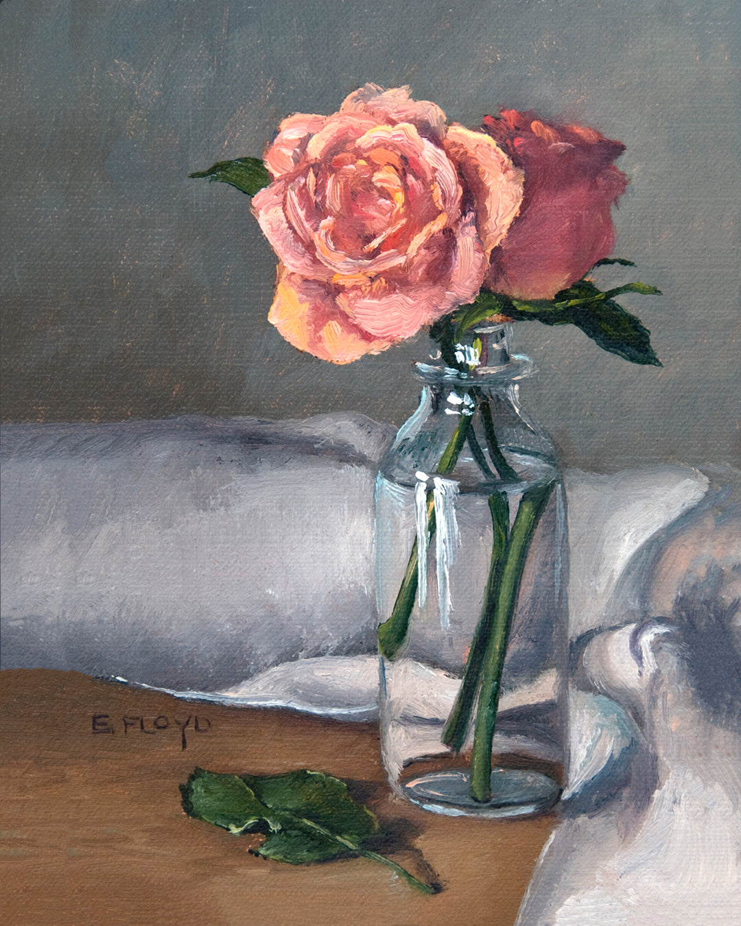 Pink Roses - 8"x10" print