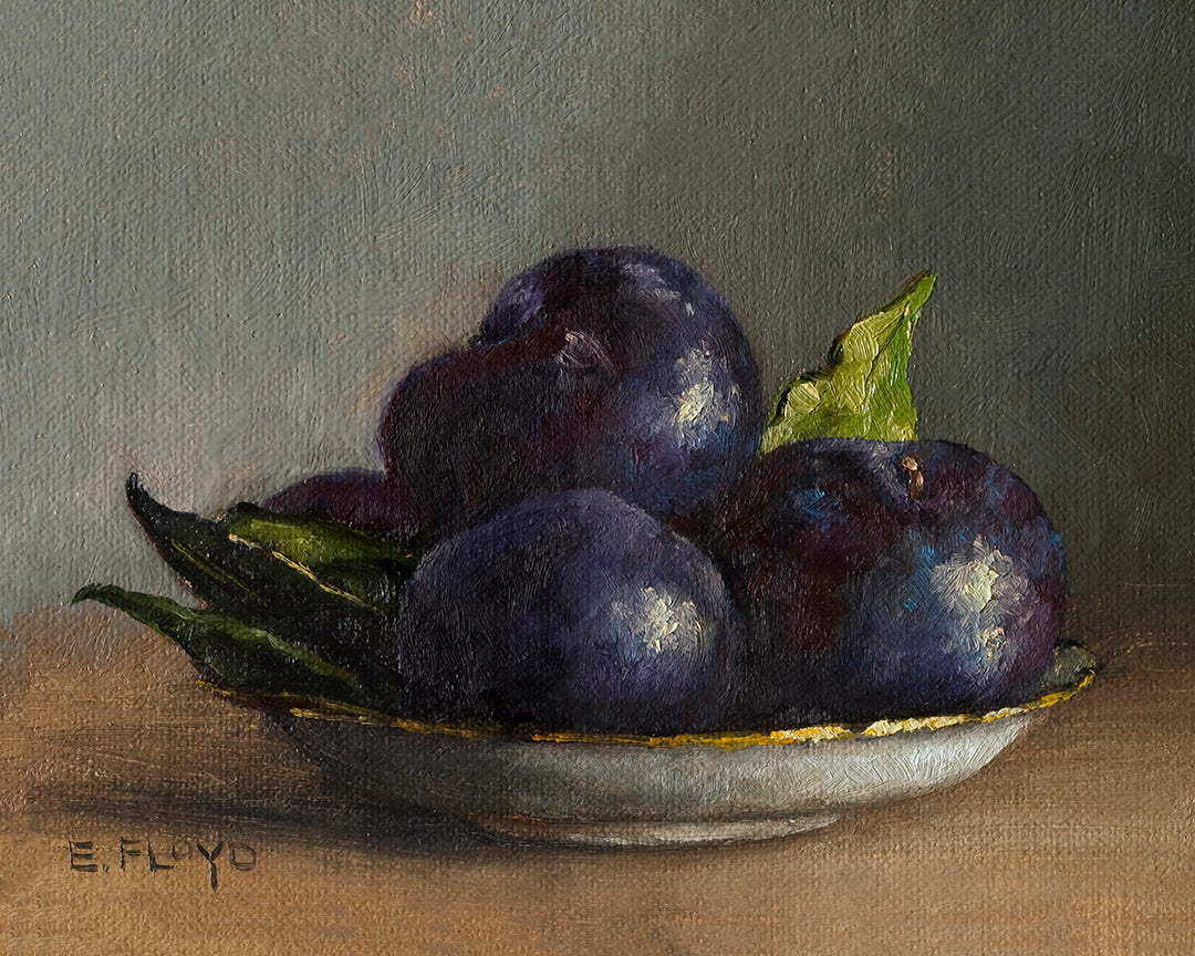Plums - 8"x10" print