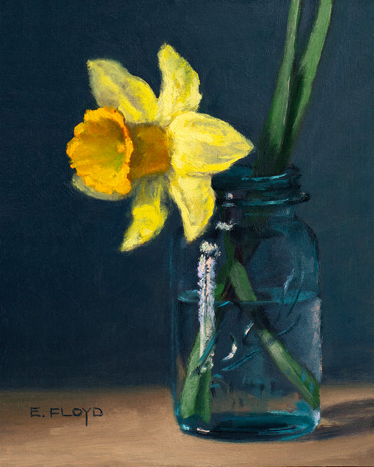 April 2024 Limited Edition Print - Daffodil in a Jar