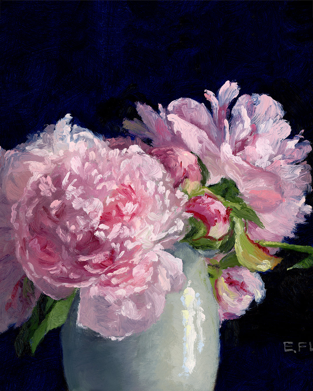 May 2024 Limited Edition Print - Pink Peonies