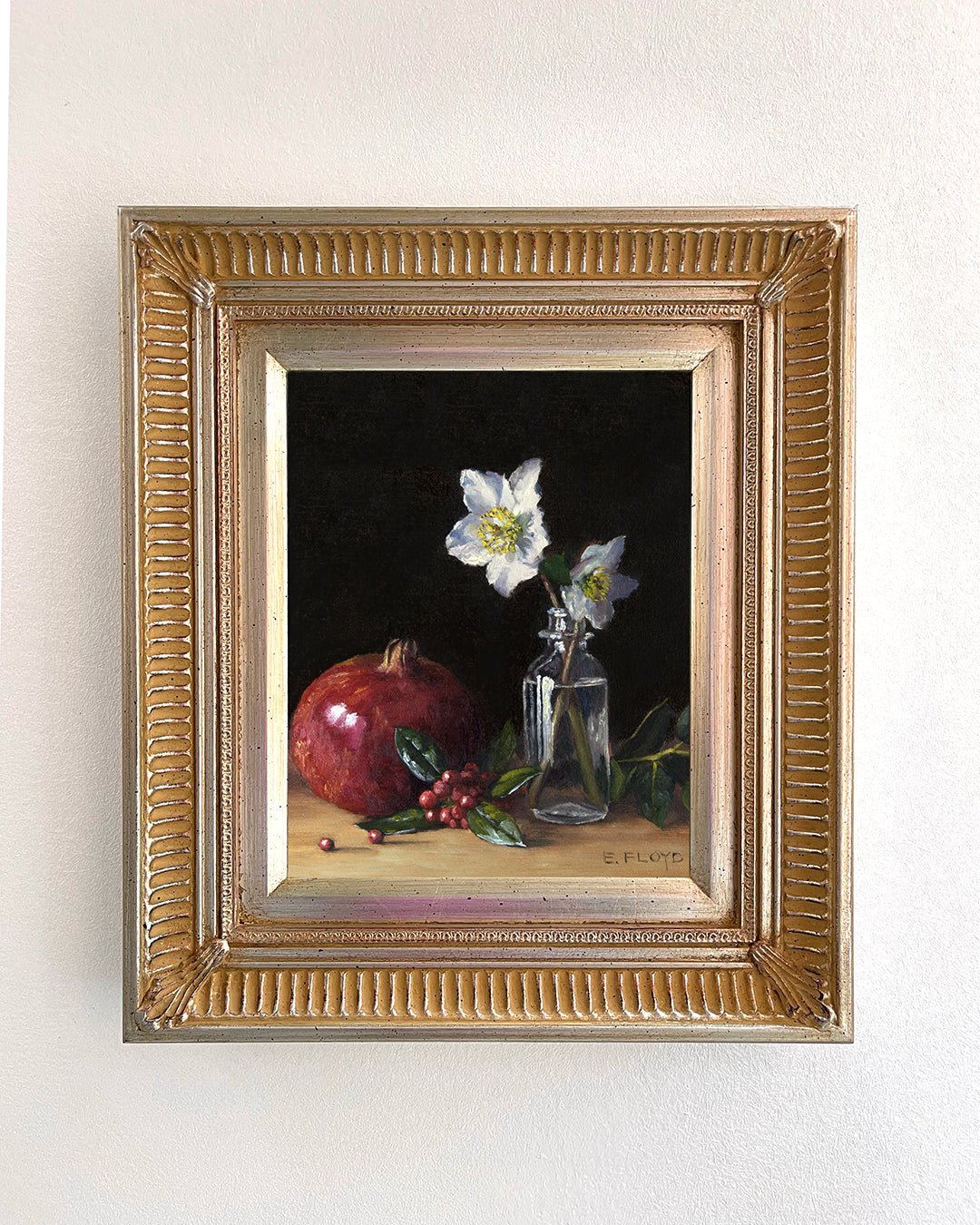 December 2024 - Limited Edition Print - Hellebore and Pomegranate