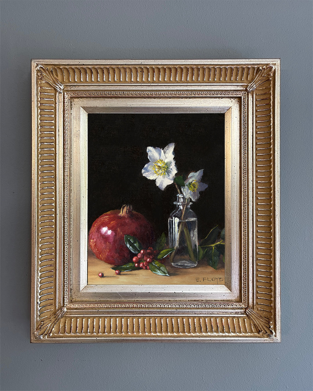 December 2024 - Limited Edition Print - Hellebore and Pomegranate