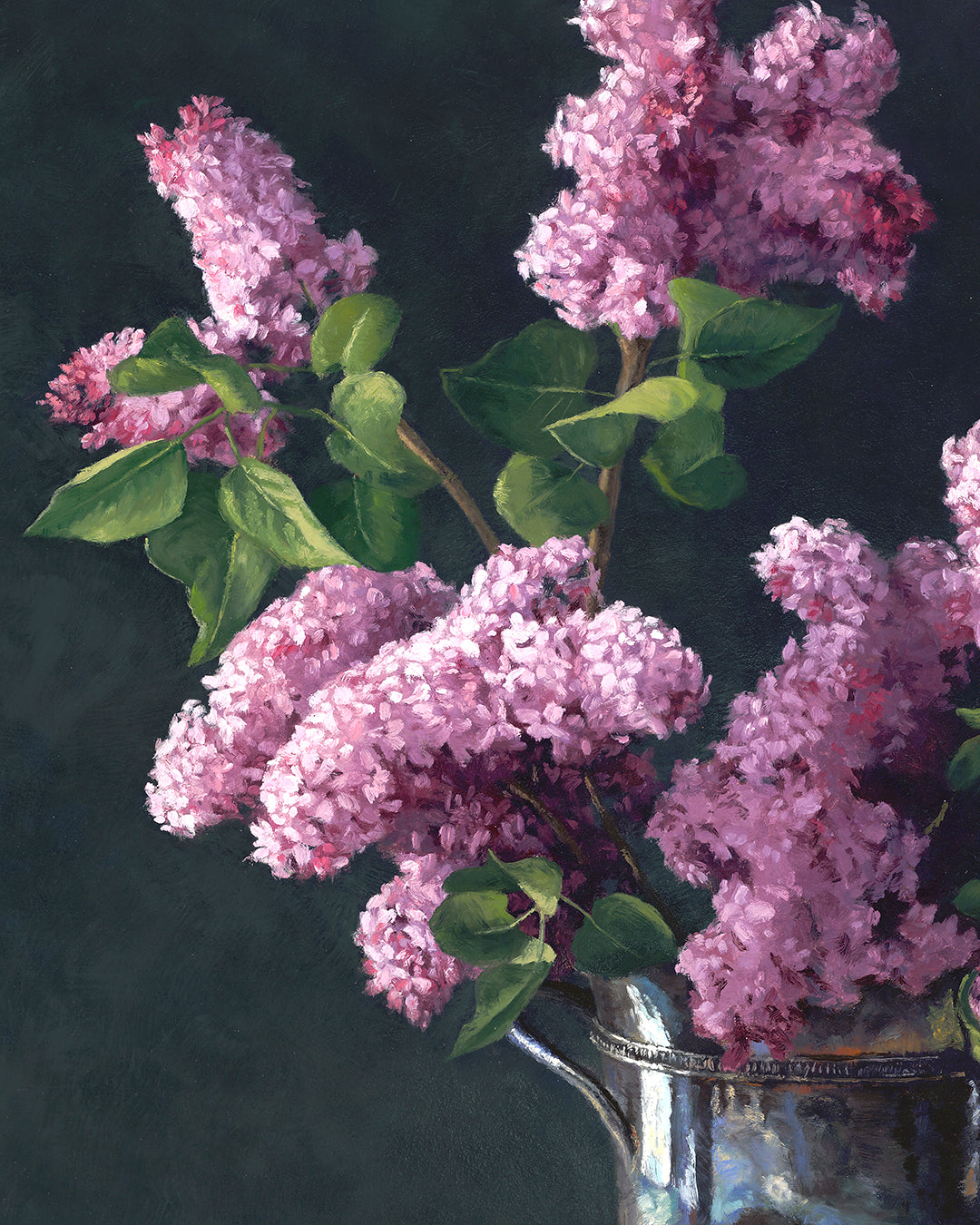 Lilacs, Canvas Art Print, Stretched 1.25" Deep