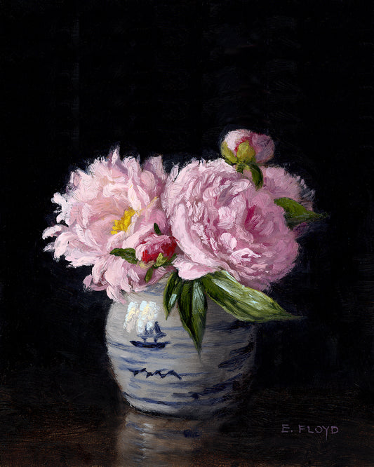 October 2025 - Limited Edition Print - Vibrant Peonies