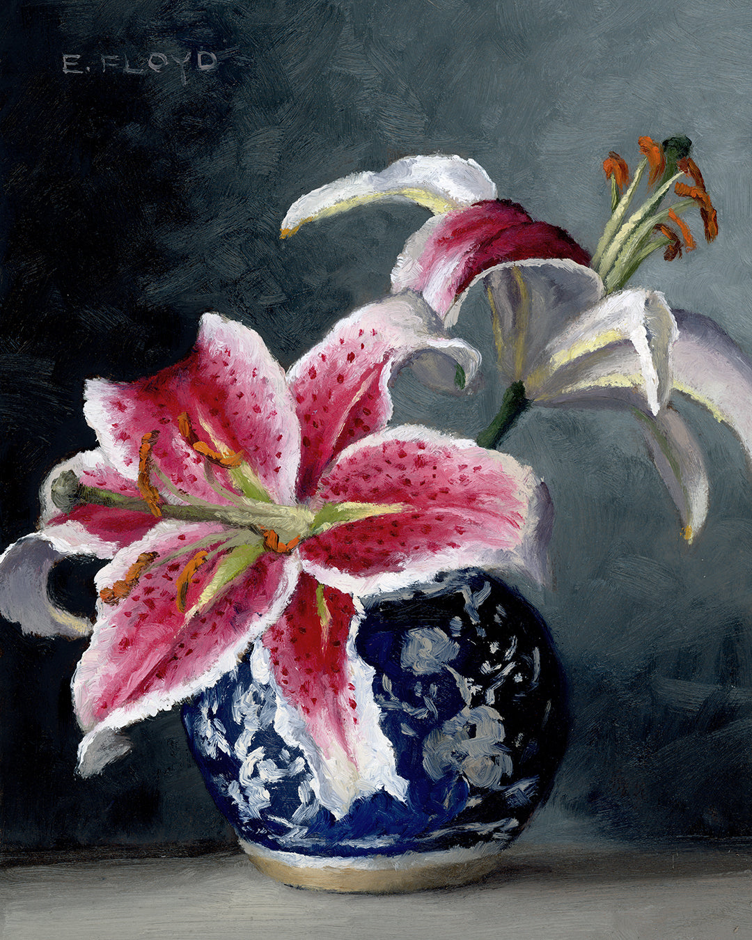 November 2025 - Limited Edition Print - Oriental Lilies