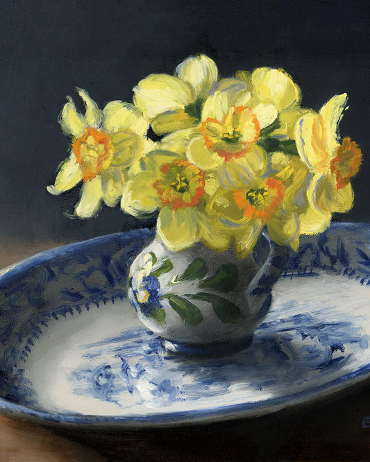 March 2026 - Limited Edition Print - Backlit Daffodils