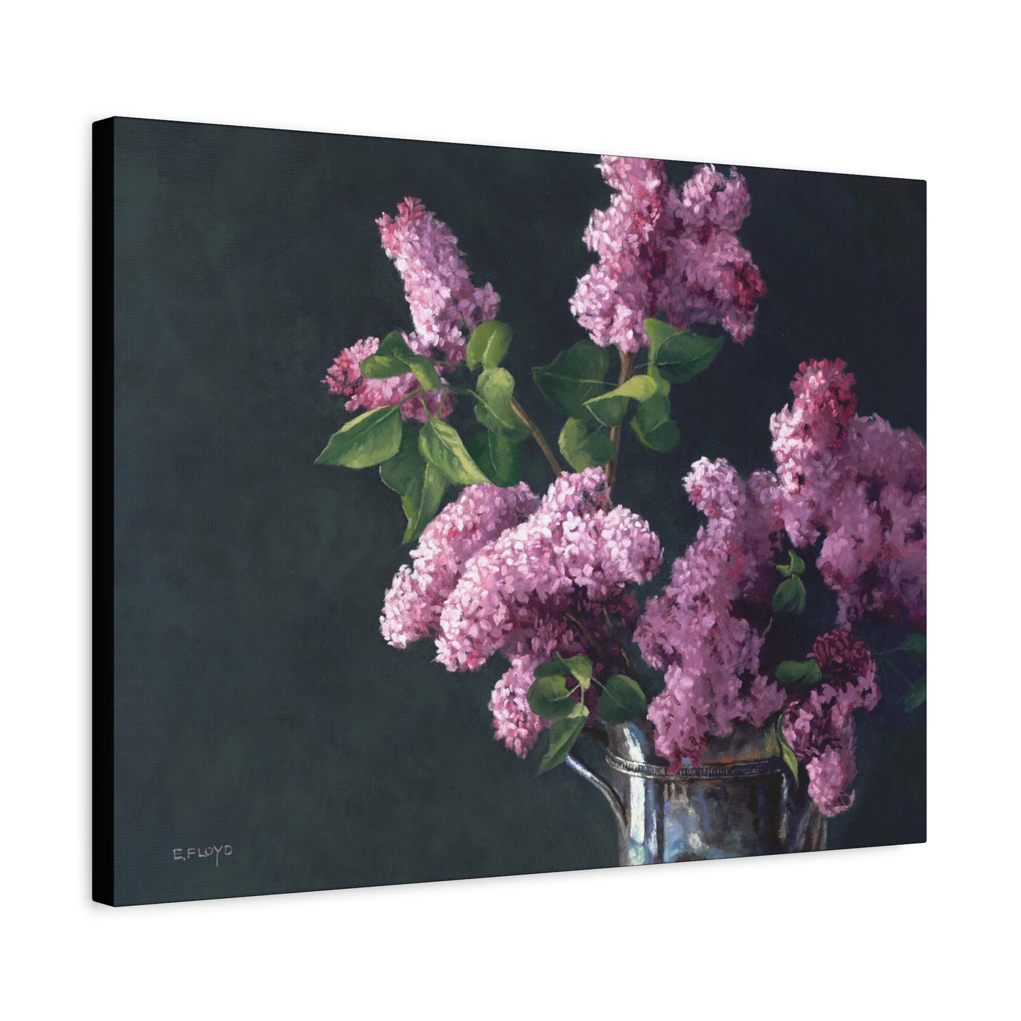 Lilacs, Canvas Art Print, Stretched 1.25" Deep