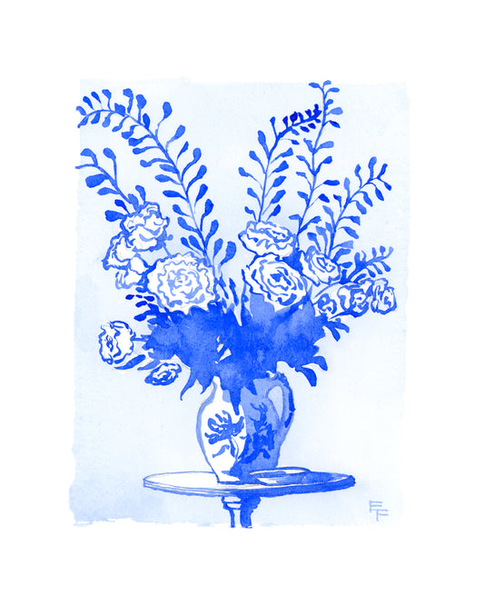 Lush Bouquet Fine Art Print on Paper