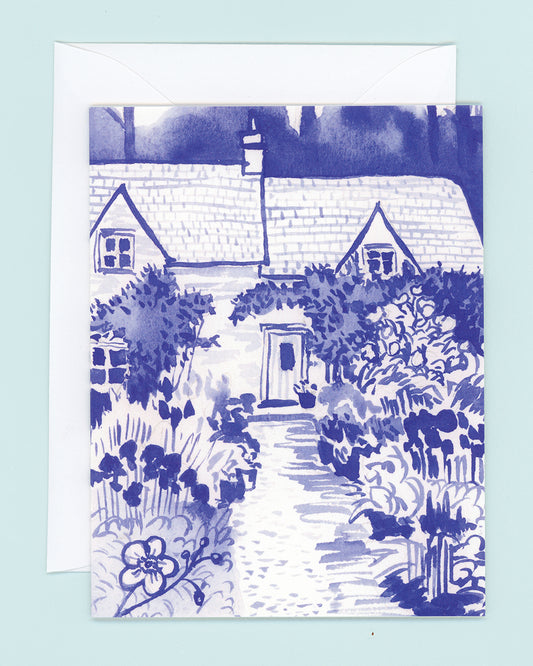 Cottage Garden Greeting Card