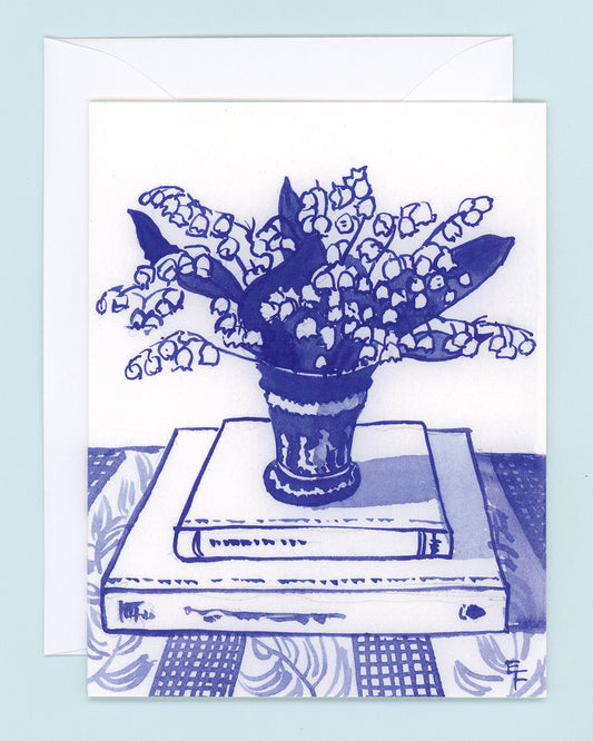 Lily of the Valley Greeting Card