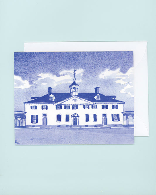 Wholesale: Mount Vernon from the Lawn Greeting Card