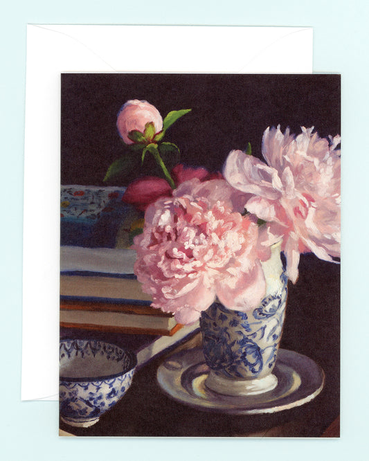 Dreaming of Venice (Peonies) Greeting Card