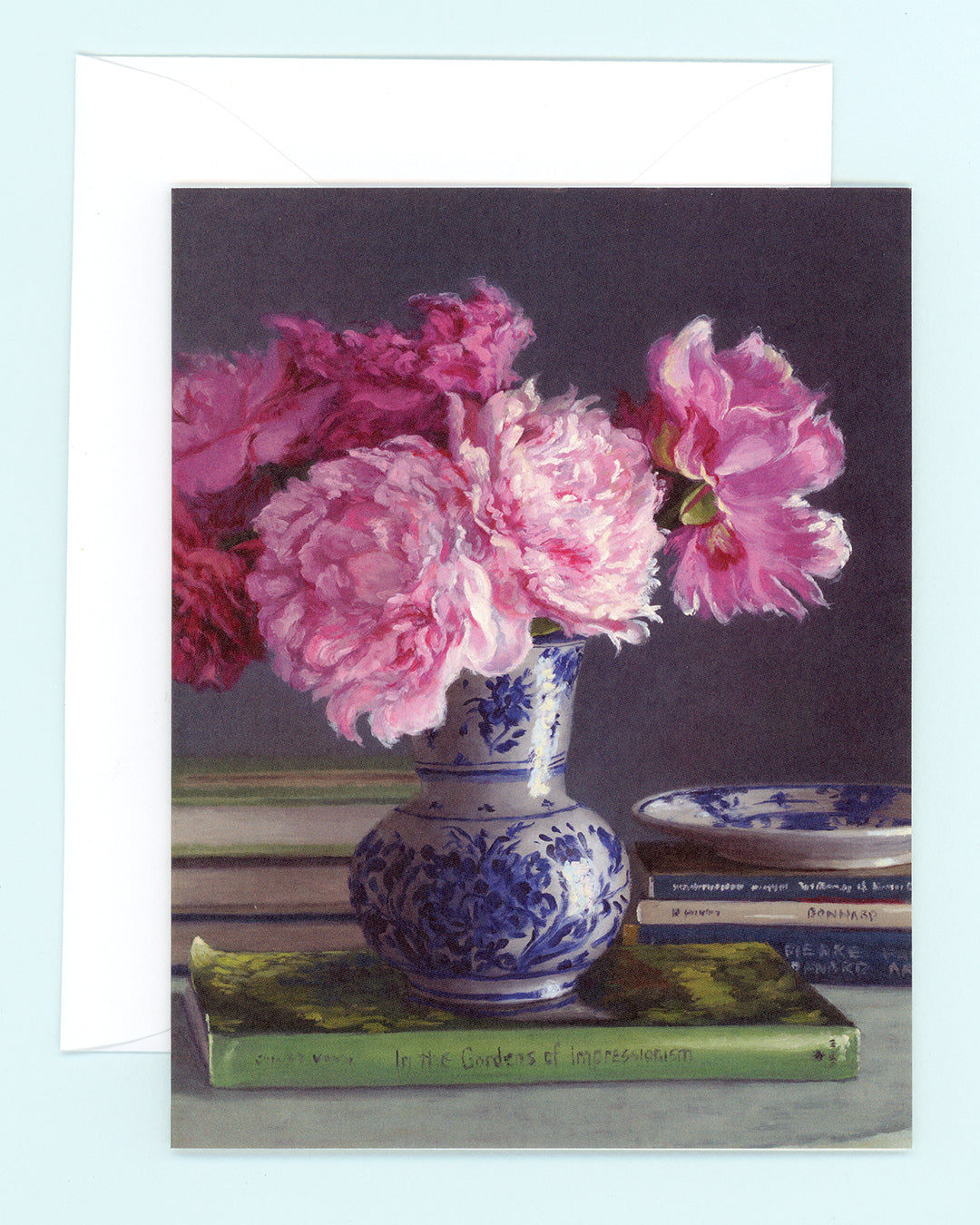 Peonies Greeting Card Set