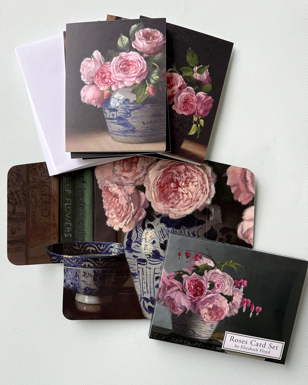 Roses Greeting Card Set