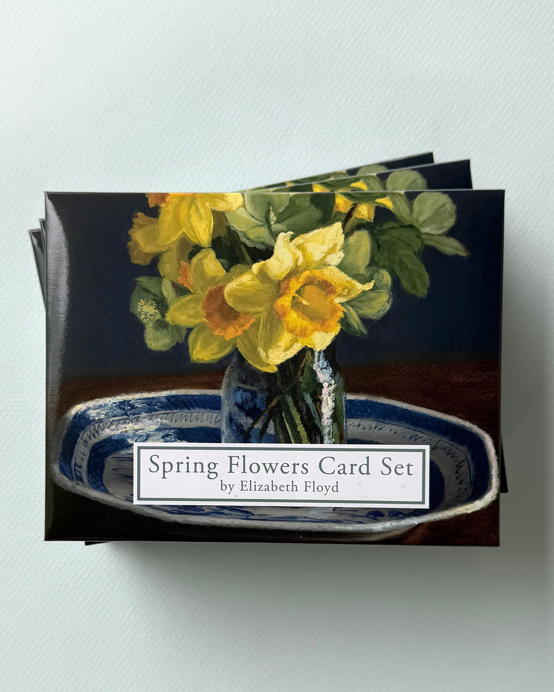 Spring Flowers Greeting Card Set
