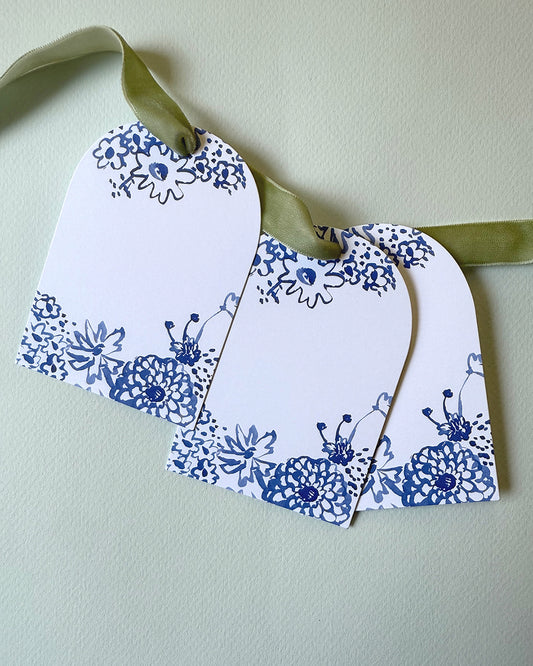 Wild Flowers Gift Tag - Set of 4