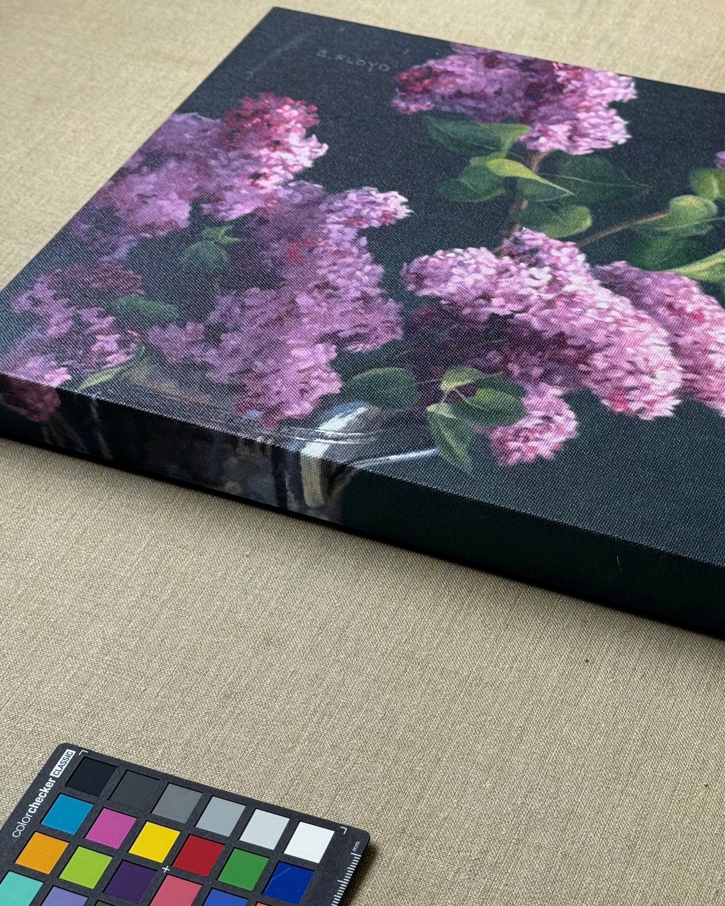 PRINT: Lilacs, Canvas Print, 14 x 11 inches