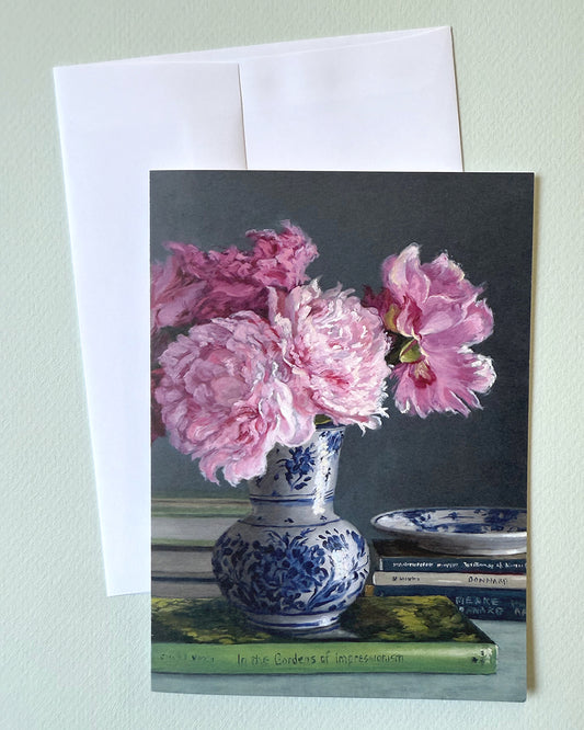 Memories in Bloom (Peonies) Greeting Card
