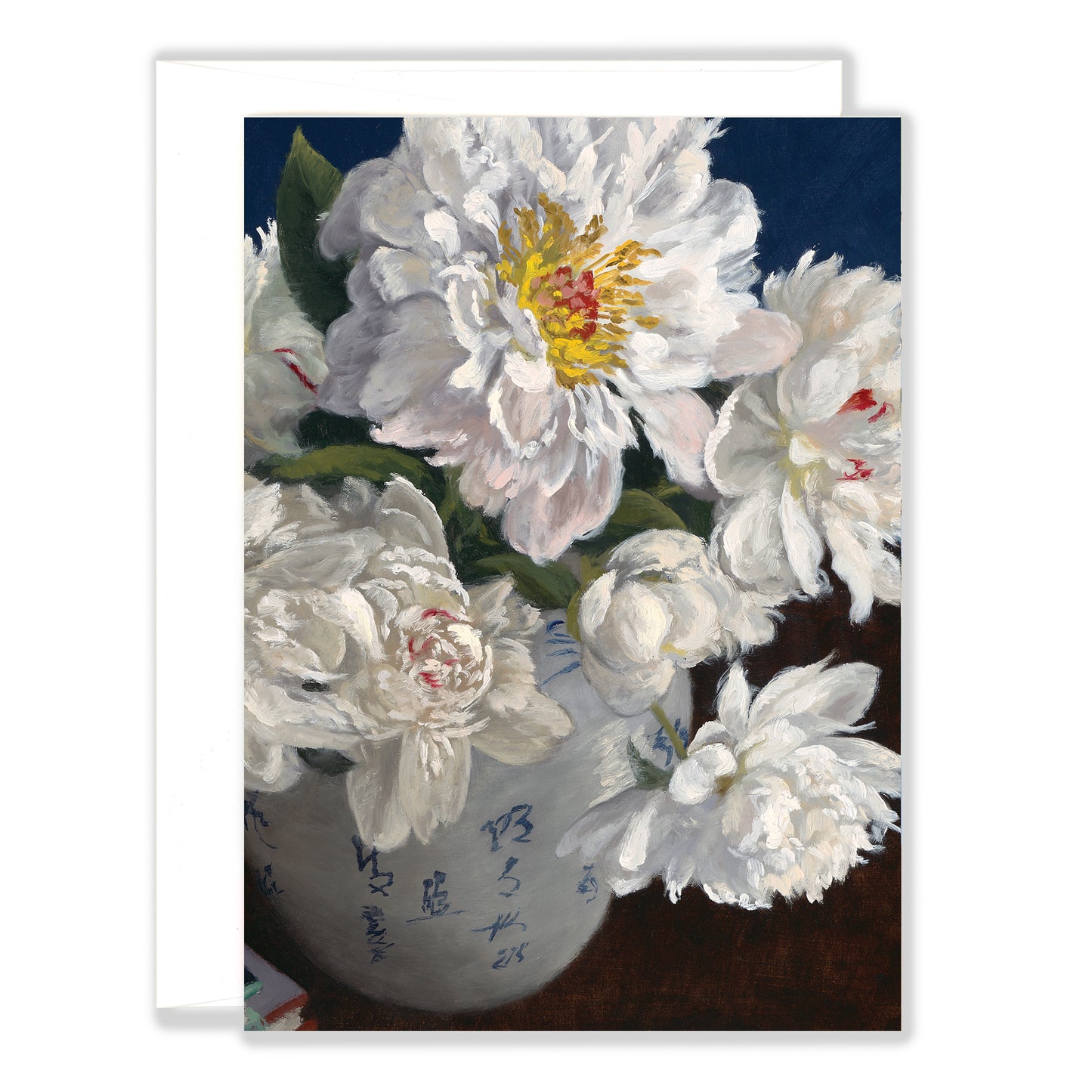 A Time to Savor (Peonies) Greeting Card